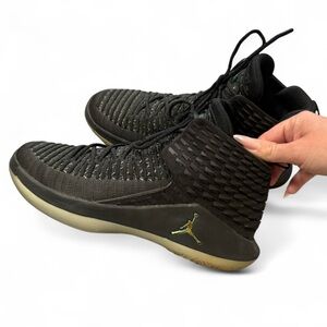 Nike Air Jordan 32 Low GS Black Cat Shoes, Size 7